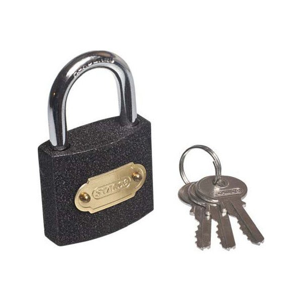 Zámok visiaci liatinový 32 mm 1/6/240