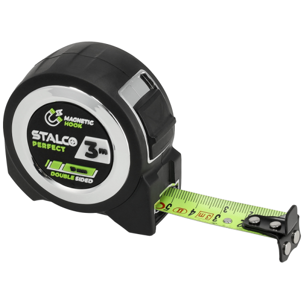 Zvinovací meter s magnetickým háčikom - 3 m x 19 mm