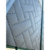 Pás do plotových panelov - Antracitový/sivý - Široký (19,3cm x 33m)