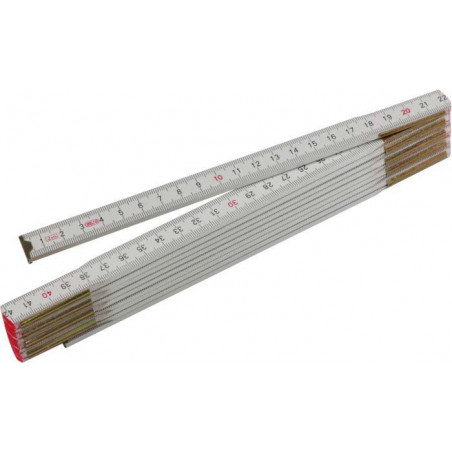 Meter drevený  skladací 2m, STALCO