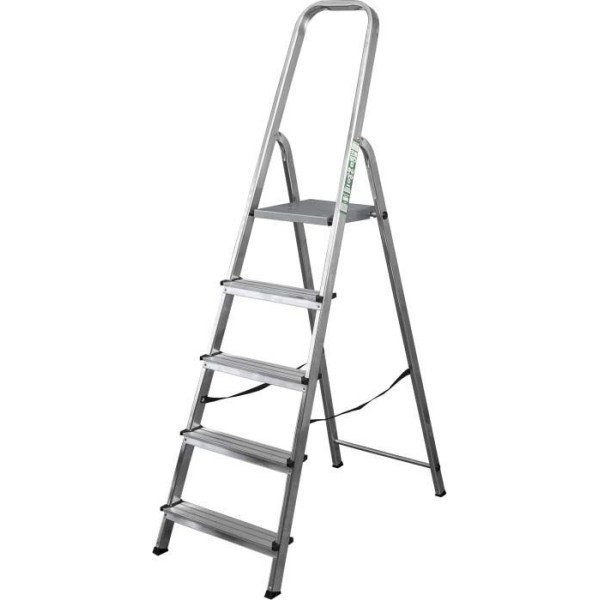 Rebrík domový 150kg 5 stupňov (s podestou) , 4,3 kg , 1617 mm , 995 mm 1/36
