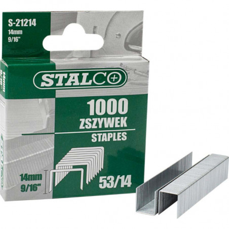 Sponky 14mm, Balenie 1000 ks, STALCO