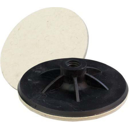 Leštiaci disk Ø125 mm, filc 10 mm