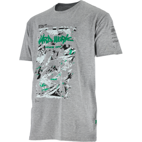 Tričko pánske BONO PAINTER - XL - sivá