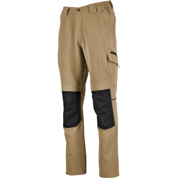 Pracovné nohavice STINGER tmavá béžová - veľ. 2XL, STALCO