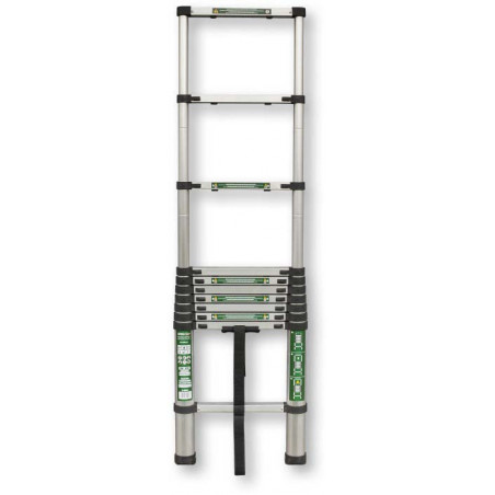 Rebrík vysúvací - teleskopický 11 stupňov, 9,0 kg, 3200 mm, STALCO