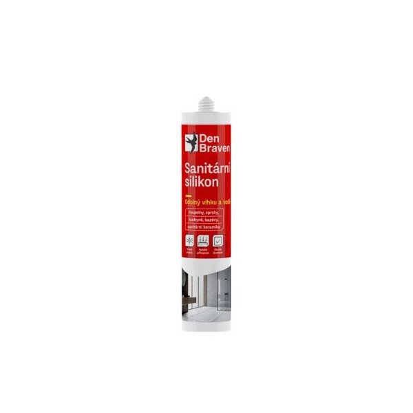 Silikón sanitárny, bahama, 280ml, DEN BRAVEN