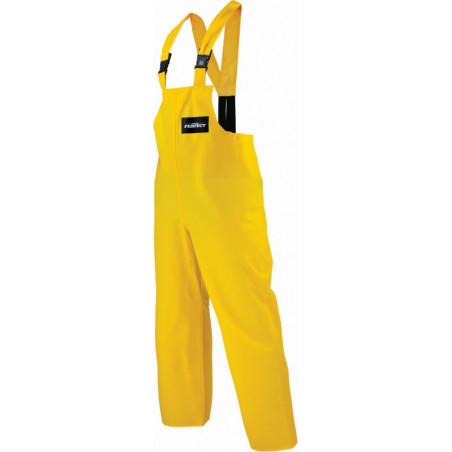 Nohavice s trakmi nepremokavé - AQUA B - XL žlté