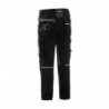 Pracovné nohavice do pásu  - PROFESSIONAL STRETCH LINE - 3XL čierne