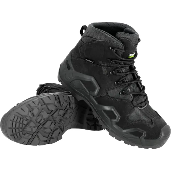 Topánky DEFENDER HIGH OB, veľ. 43 - čierna, STALCO PERFECT