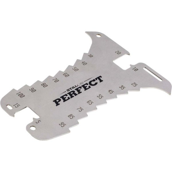 Klampiarska šablóna 100 mm, STALCO