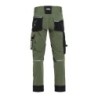 Pracovné nohavice do pásu  - PROFESSIONAL STRETCH LINE - XL olivové