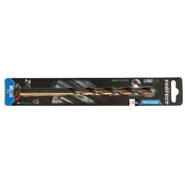 Vrták do kovu HSS dlhý - blister Ø12,0 x 205 mm, STALCO PERFECT