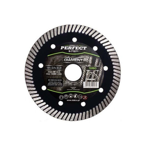 Kotúč diamantový turbo Ø 115 x 2,2 x 22, 23 mm 1/50/100