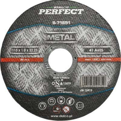 Kotúč rezný na kov vypuklý...