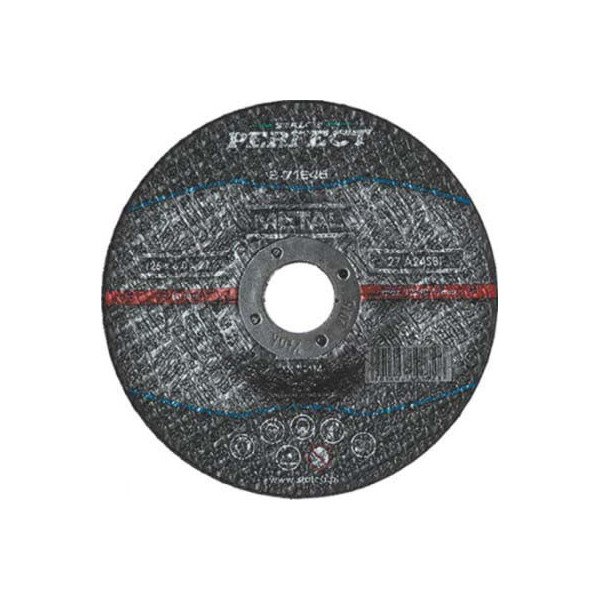 Kotúč brúsny na kov - vypuklý Ø 180 x 6,0 x 22, 23 mm, STALCO PERFECT