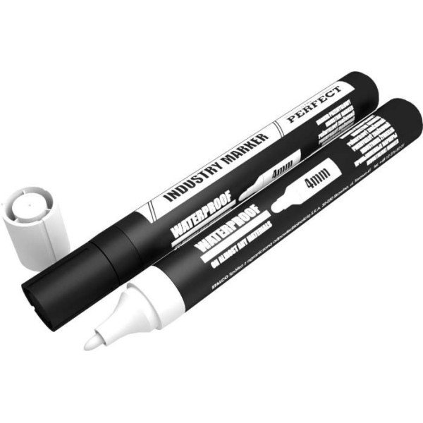 Značkovač priemyselný čierny, STALCO PERFECT