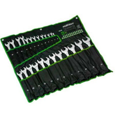 Kľúče ploché-očkové leštené...