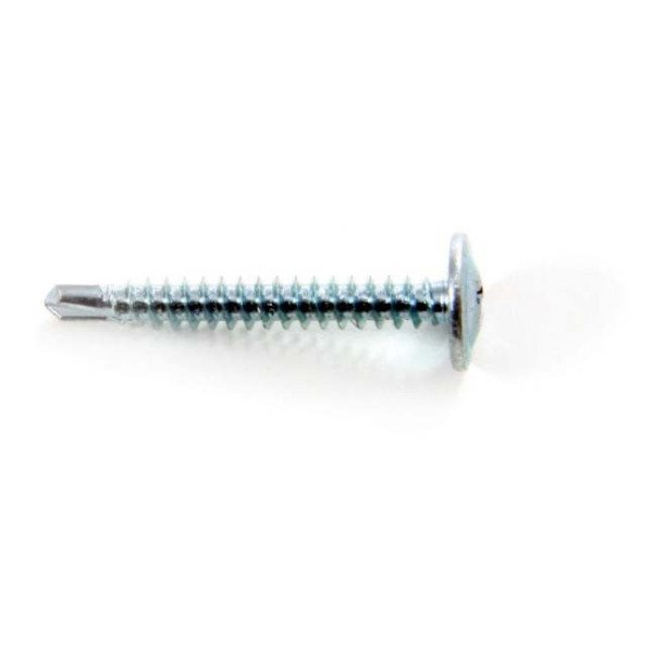 Montážna skrutka s podložkovou hlavou (s rozšíreným golierom) pozinkovaná Ø4,2 x 40 mm