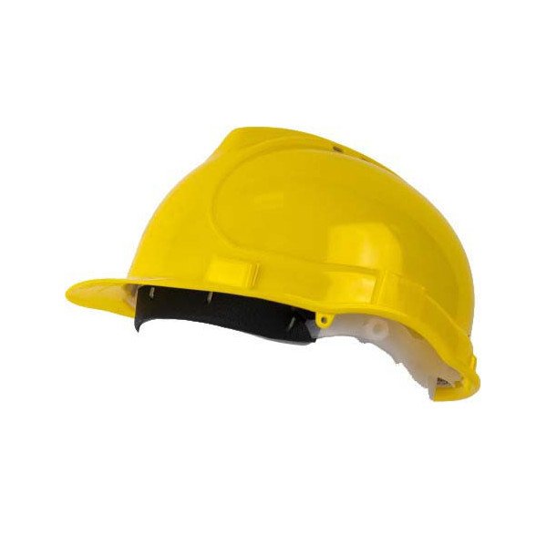 Priemyselná prilba žltá Helius - 1/20