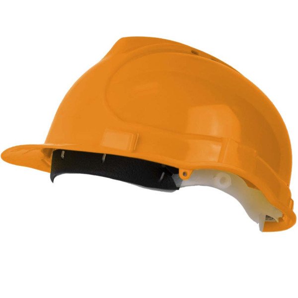Priemyselná prilba pomarančová Helius, STALCO