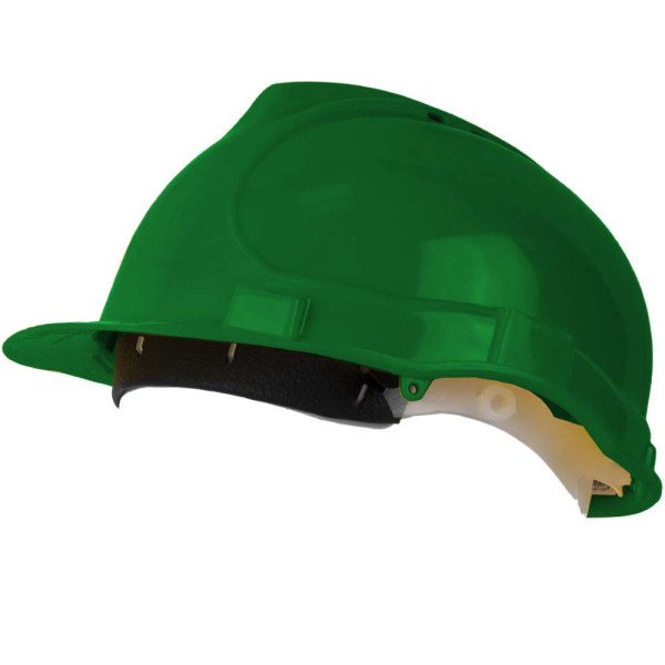 Priemyselná prilba zelená Helius, STALCO