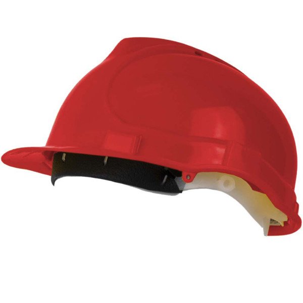 Priemyselná prilba červená Helius, STALCO