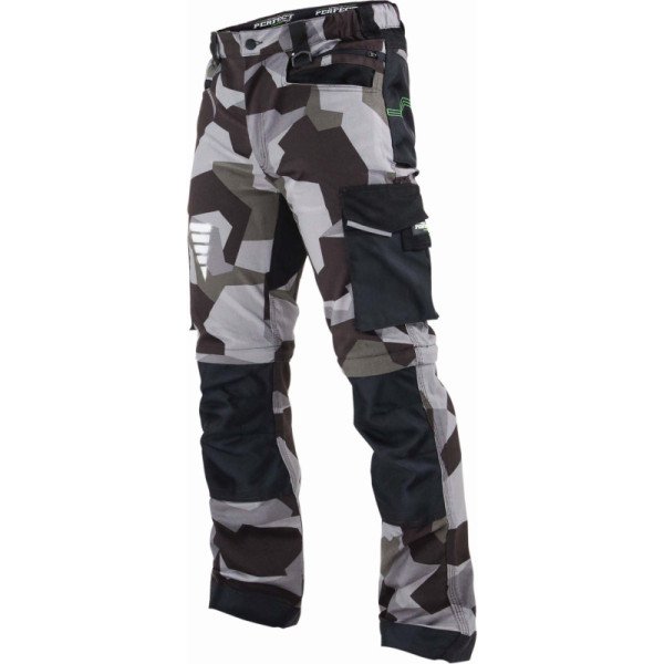 Pracovné nohavice Moro X - L, sivé, STALCO PERFECT