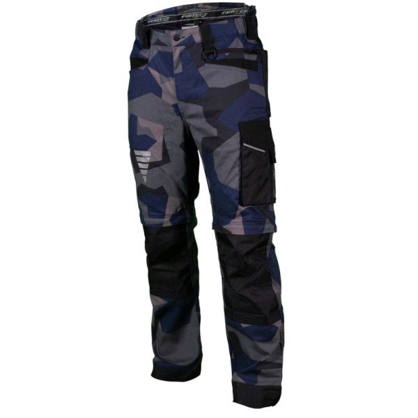 Pracovné nohavice Moro X - XXL, tmavomodrá, STALCO PERFECT