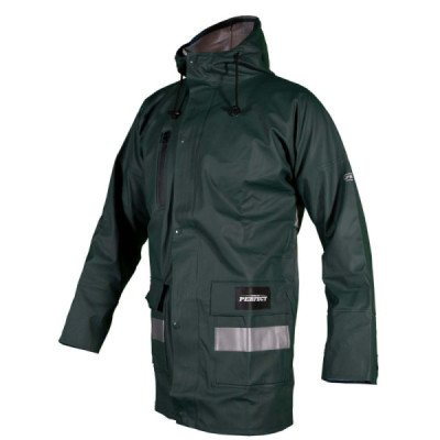 Nepremokavá bunda M zelená,...