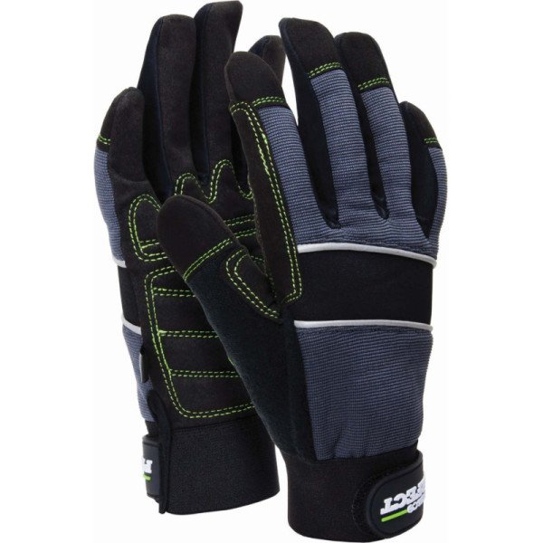 Rukavice syntetické Soft Grip - 9, STALCO PERFECT