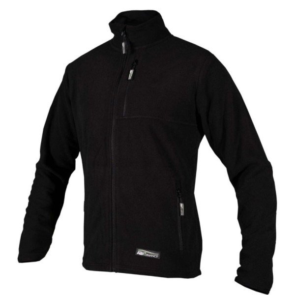 Flisová mikina pánska Navas M - XXXL čierna melange, STALCO PERFECT