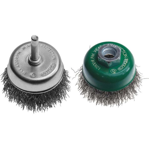 Drôtená kefa čelná Ø80 mm , závit M14 1/60