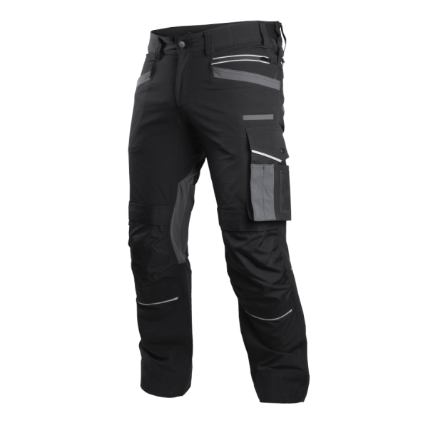 Pracovné nohavice do pásu Professional Stretch Line - S čierna, STLACO PERFECT