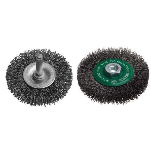 Drôtená kefa kotúčová Ø115 mm , závit M14 1/42