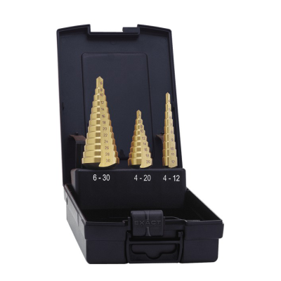 Stupňovitý vrták sada...