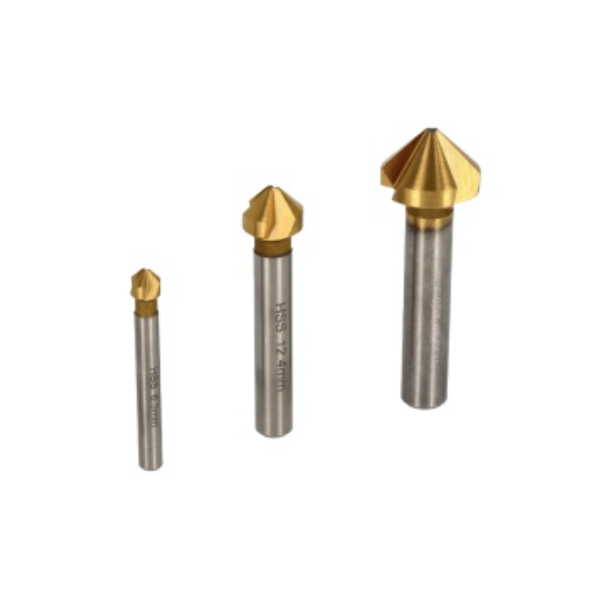 Súprava 3 záhlbníkov HSS-TiN Ø6.3/12.4/20.5, STALCO PERFECT