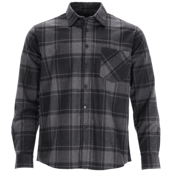 Kockovaná flanelová košeľa  šedá, XXXL, STALCO