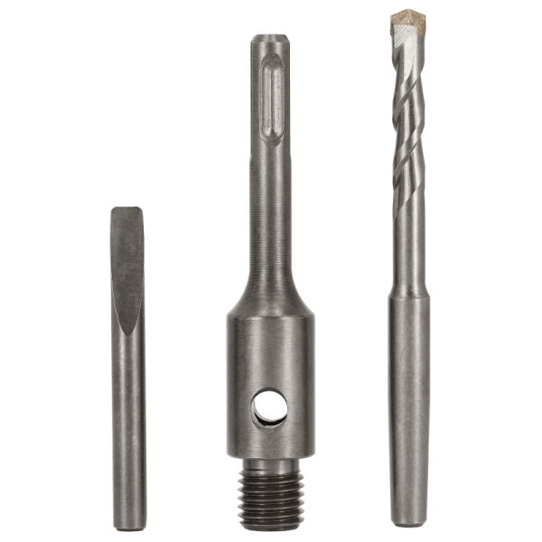 SDS-Plus adaptér+ vrták pre diamantový vykružovák 100 mm