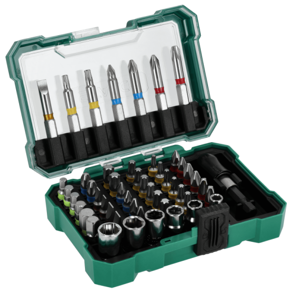 Sada bitov S2 25mm a 50mm, hlavice, 50ks, STALCO