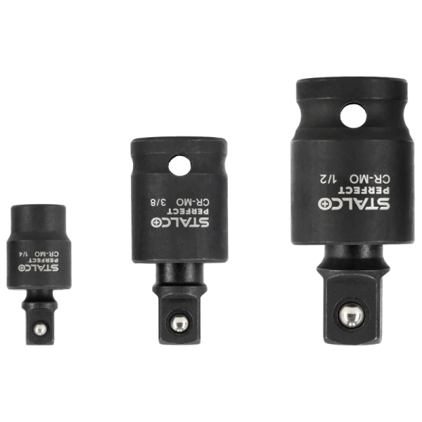 Súprava rázových okrúhlych kĺbov 1/4" 3/8" 1/2" 1/10/30