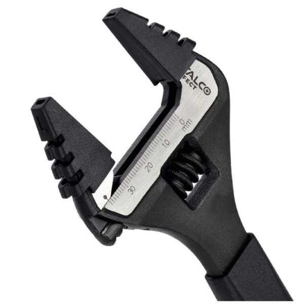 Nastaviteľný kľúč CrV 0-38mm 200mm, STALCO PERFECT