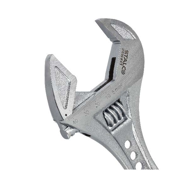 Nastaviteľný kľúč CrV 0-43 mm 250 mm, STALCO PERFECT