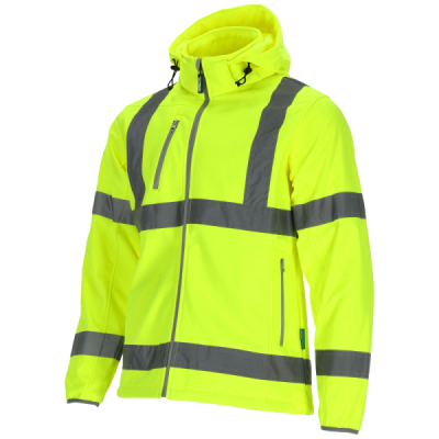 Reflexná softshellová bunda...