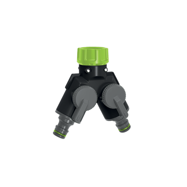 Dvojitý rozdeľovač s ventilmi STR, STLACO GARDEN