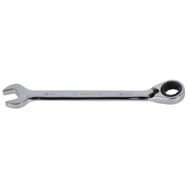 Kľúč plochý-očkový s račňou 30 mm, STALCO PERFECT