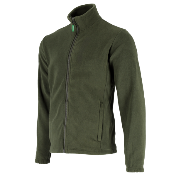 Pánska flísová mikina BARRY khaki XXXL, STALCO