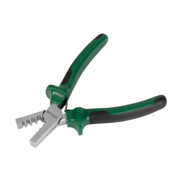 Kliešte na lisovanie koncoviek 145mm, rozsah: 1.5-6 mm2 - STALCO