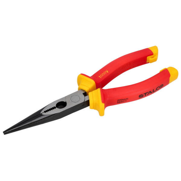 Kliešte predĺžené rovné 200mm 1000V VDE - STALCO