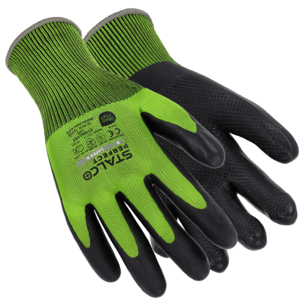 Polyesterové rukavice LATEX X 9“ - STALCO PERFECT